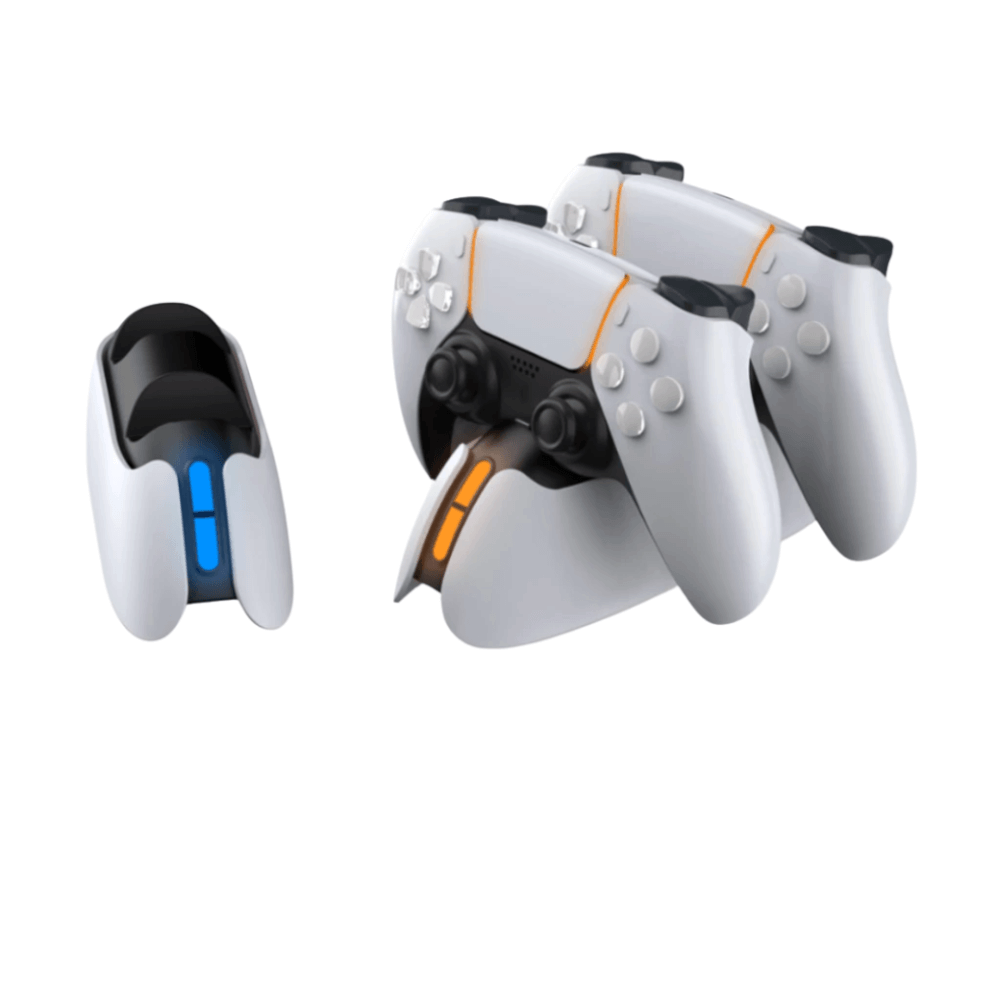 แท่นชาร์จ DOBE TP5-05103 สำหรับจอย DUALSENSE P-5 ชาร์จเร็ว สีขาว_5